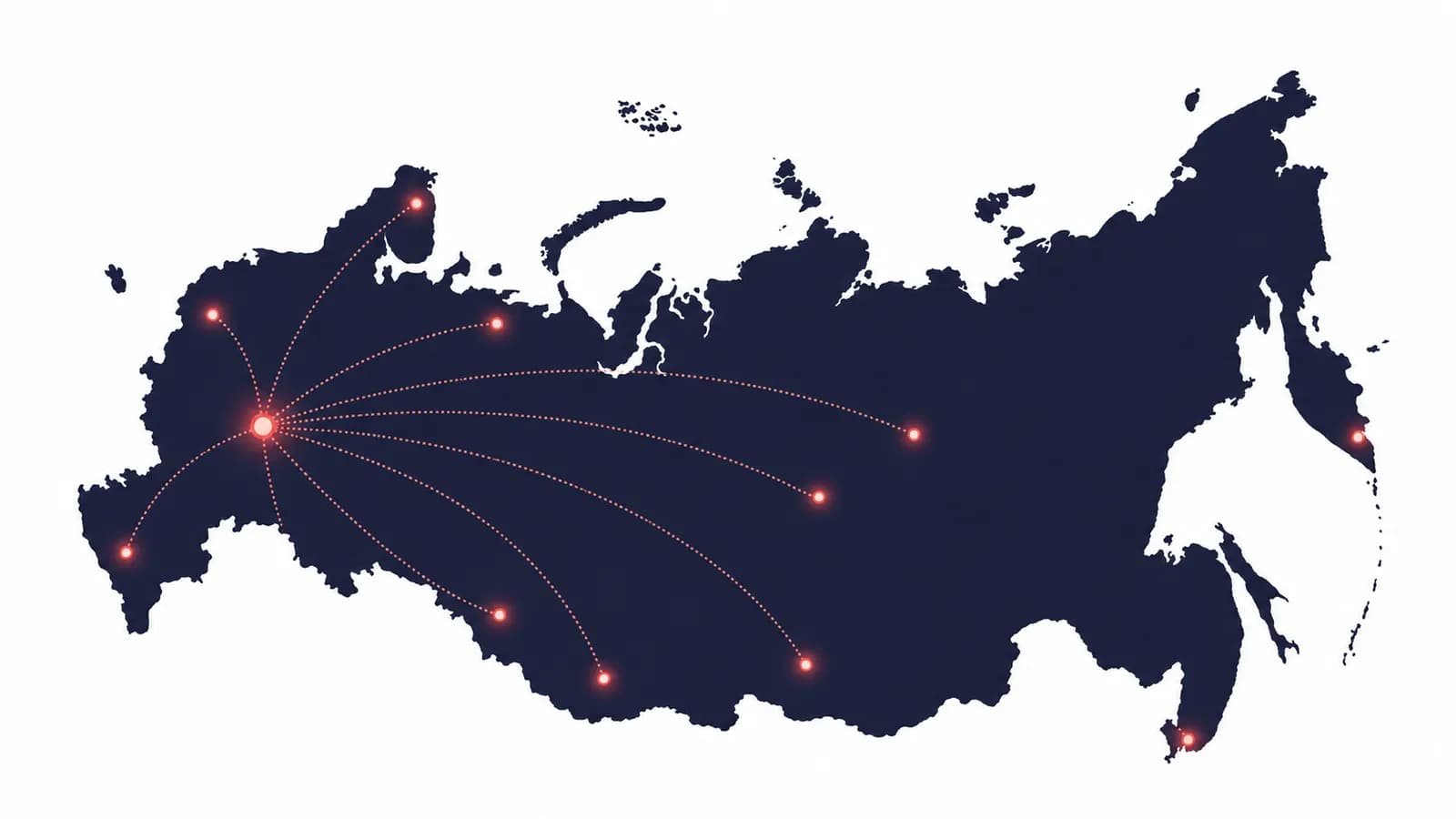 Карта России: города, в которые доставляет СДЭК